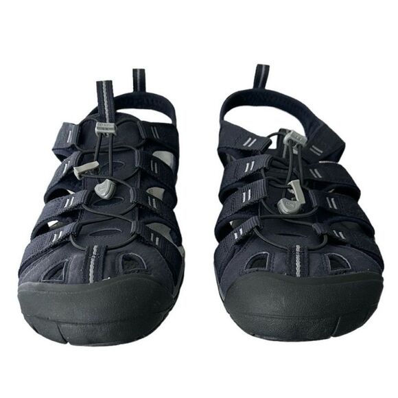 KEEN Clearwater CNX Men\'s 14 Sky Captain Black Water Hiking Sandals 1027407⁠ main image 8